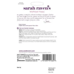 Sarah Ravens Wildflower Poppy Seeds 5 Sarah Ravens Wildflower Poppy Seeds -Elise Bloom 12804471 7934833172625451