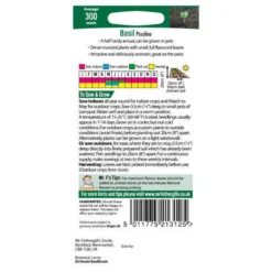 Mr. Fothergill's Basil Piccolino Seeds 5 Mr. Fothergill's Basil Piccolino Seeds -Elise Bloom 12804491 1234833173298834