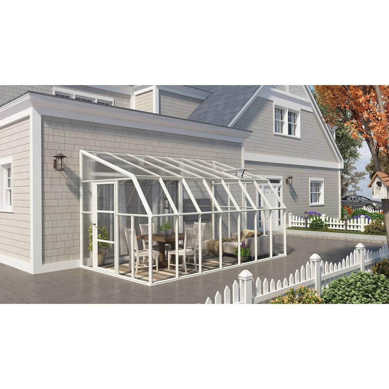 Palram 8 X 14ft Clear Canopia Sun Room 3 Palram 8 X 14ft Clear Canopia Sun Room