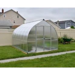 Palram 8 X 12ft Canopia Bella Greenhouse - Silver 17 Palram 8 X 12ft Canopia Bella Greenhouse - Silver -Elise Bloom 12806866 2024833196796391