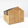 Mercia 10 X 8ft Overlap Double Door Apex Shed -Elise Bloom 12809177 1445033314195527