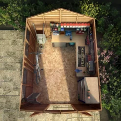 Mercia 10 X 8ft Overlap Double Door Apex Shed 14 Mercia 10 X 8ft Overlap Double Door Apex Shed -Elise Bloom 12809177 2195033314280829