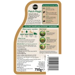Miracle-Gro Patch Magic Grass Seed, Feed & Coir - 10 Patch Jug -Elise Bloom 12809397 2014927298886657