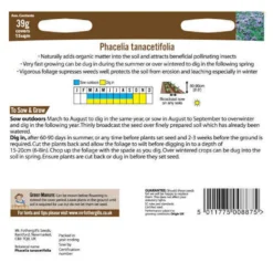 Mr. Fothergill's Phacelia Tanacetifolia Green Manure Seeds -Elise Bloom 12809682 2974833226021116