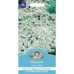 Mr. Fothergill's Alyssum Snow Cloth Seeds