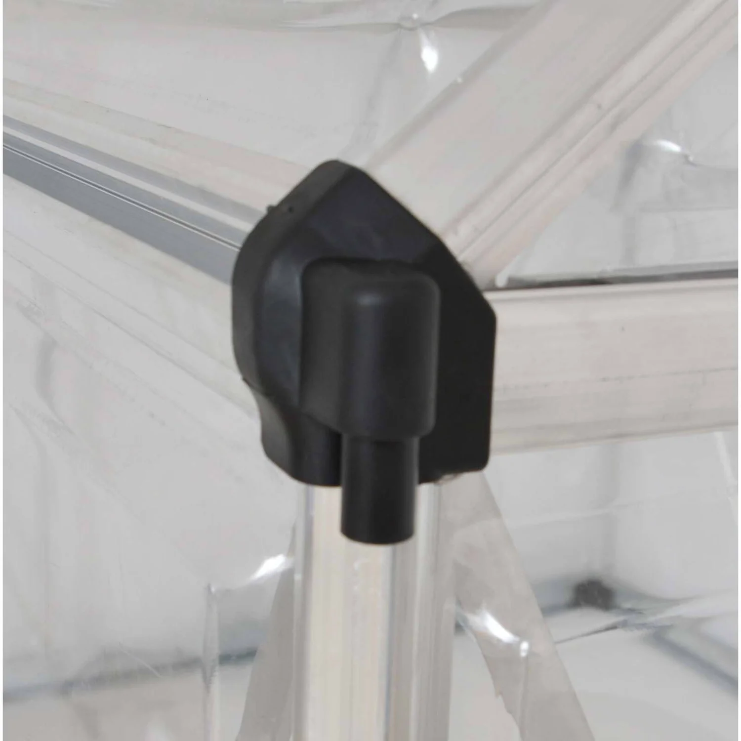 Palram 6 X 4ft Canopia Harmony Greenhouse - Silver 7 Palram 6 X 4ft Canopia Harmony Greenhouse - Silver - Image 5