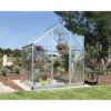 Palram 6 X 4ft Canopia Harmony Greenhouse - Silver 1 Palram 6 X 4ft Canopia Harmony Greenhouse - Silver -Elise Bloom 12809807 8184831955792634
