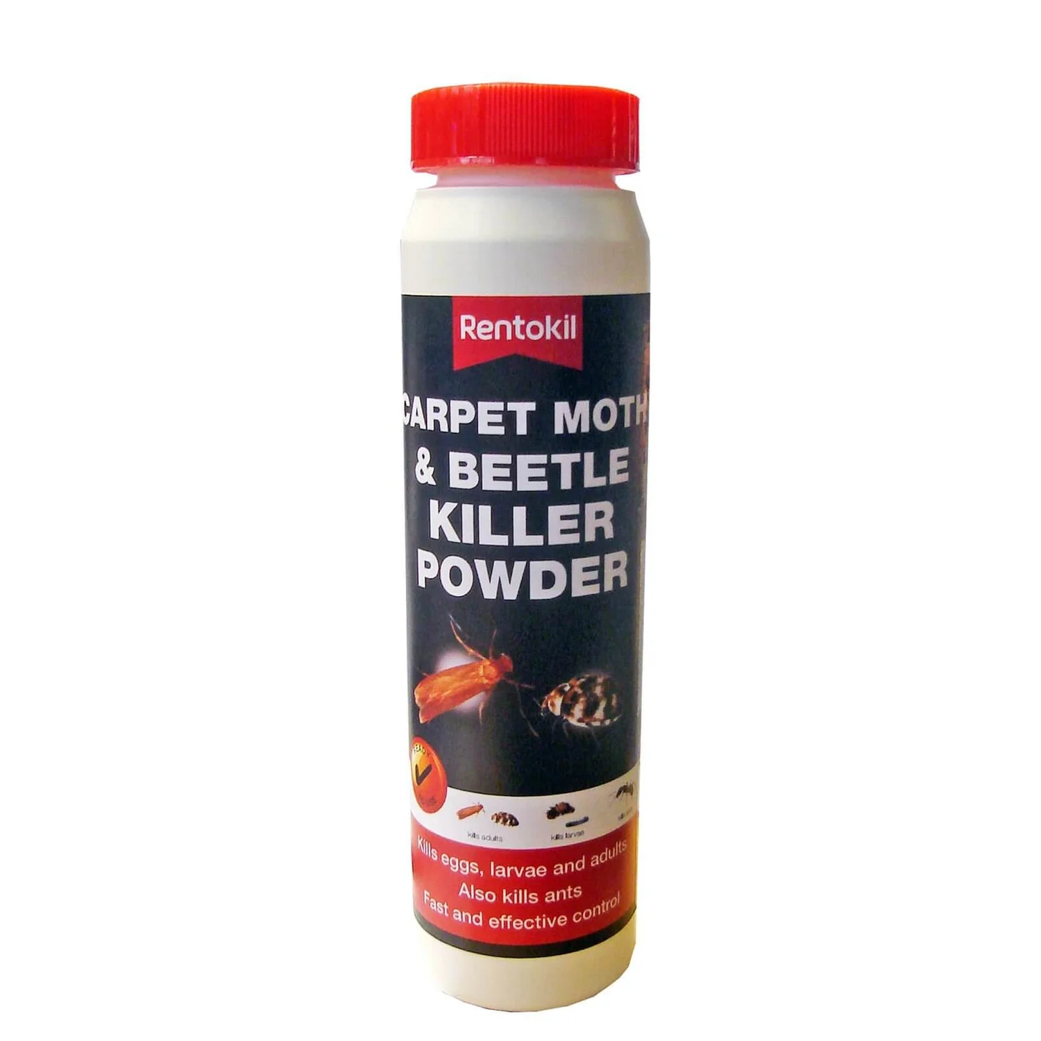 Rentokil Carpet Moth Beetle Killer Powder - 211.6g 3 Rentokil Carpet Moth Beetle Killer Powder - 211.6g