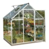 Palram 6 X 6ft Canopia Harmony Greenhouse - Silver 1 Palram 6 X 6ft Canopia Harmony Greenhouse - Silver -Elise Bloom 12810594 1144845582711804