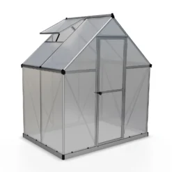 Palram 6 X 4ft Canopia Mythos Greenhouse - Silver