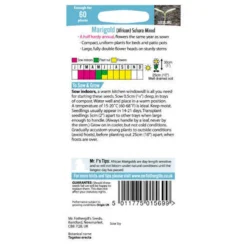 Mr. Fothergill's Marigold African Sahara Mixed Seeds -Elise Bloom 12810625 9714833169535259