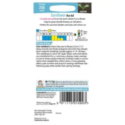 Mr. Fothergill's Cornflower Blue Ball Seeds -Elise Bloom 12810698 1794832959591803