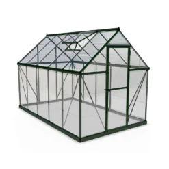 Palram 6 X 10ft Canopia Harmony Greenhouse - Green 13 Palram 6 X 10ft Canopia Harmony Greenhouse - Green -Elise Bloom 12810721 9424832988427056