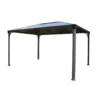 Palram - Canopia Martinique 4300 Garden Gazebo Grey Bronze 2 Palram - Canopia Martinique 4300 Garden Gazebo Grey Bronze -Elise Bloom 12810742 4294831906737270
