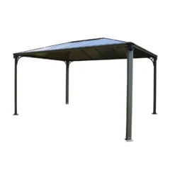 Palram - Canopia Martinique 4300 Garden Gazebo Grey Bronze