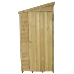 6x3ft Forest Overlap Pent Wooden Shed 19 6x3ft Forest Overlap Pent Wooden Shed -Elise Bloom 12810808 1354833197550315