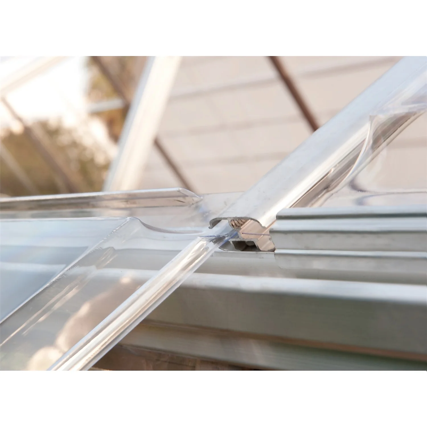 Palram 6 X 10ft Canopia Harmony Greenhouse - Silver 5 Palram 6 X 10ft Canopia Harmony Greenhouse - Silver - Image 3