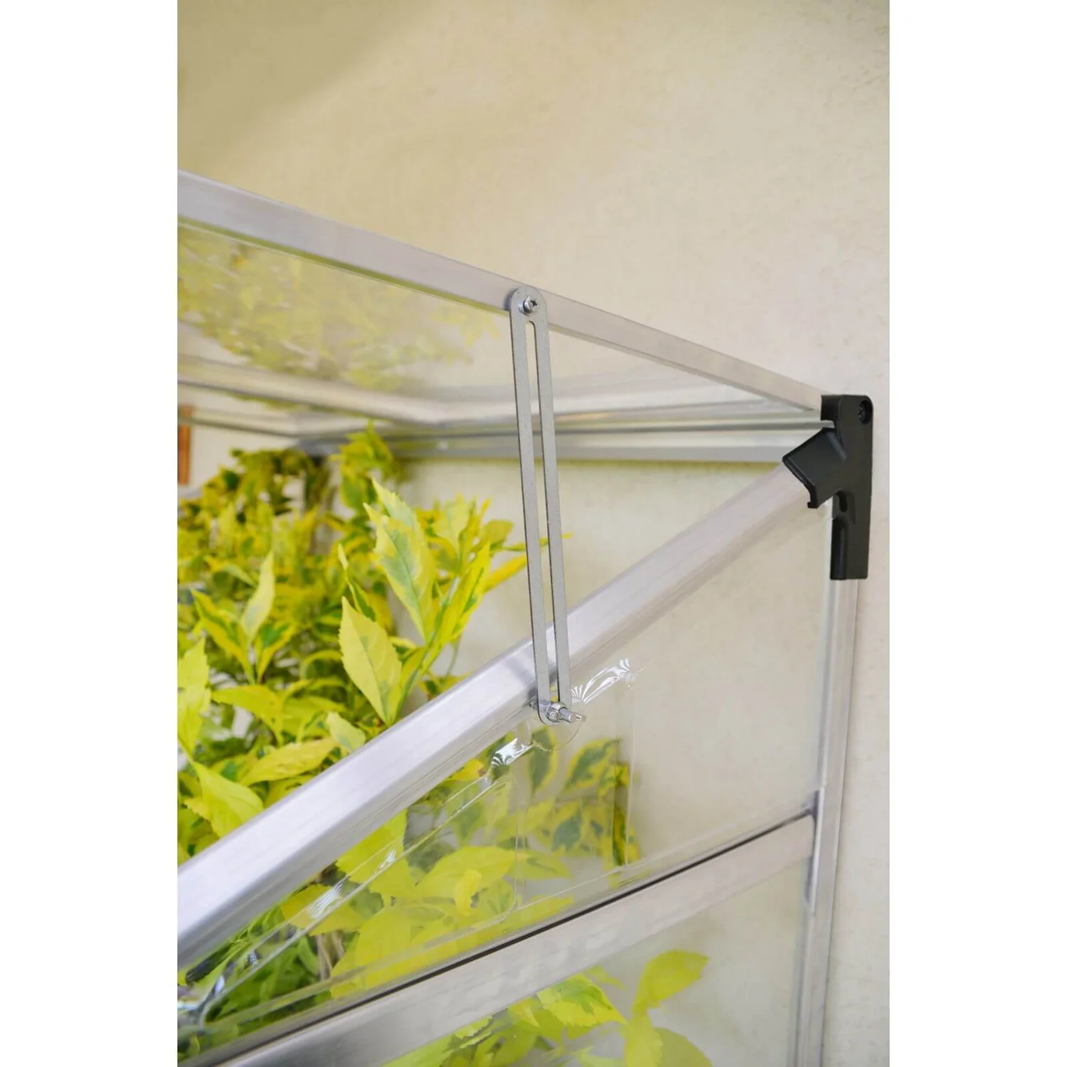 Palram - Canopia Lean To Grow House 4X2 Silver Clear 11 Palram - Canopia Lean To Grow House 4X2 Silver Clear - Image 9