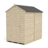 Forest Overlap 6 X 4ft Pressure Treated Apex Shed - No Window 2 Forest Overlap 6 X 4ft Pressure Treated Apex Shed - No Window -Elise Bloom 12810887 4004831884450270