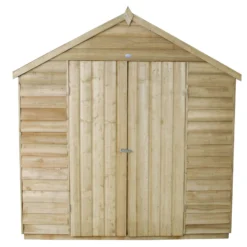 7x5ft Forest Natural Timber Overlap Pent Pressure Treated Wooden Shed 13 7x5ft Forest Natural Timber Overlap Pent Pressure Treated Wooden Shed -Elise Bloom 12810896 1554833193957803