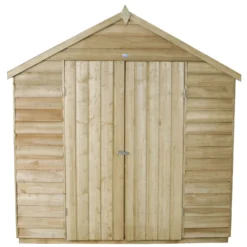 7x5ft Forest Natural Timber Overlap Pent Pressure Treated Wooden Shed 14 7x5ft Forest Natural Timber Overlap Pent Pressure Treated Wooden Shed -Elise Bloom 12810896 5134833194334555