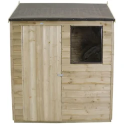 6x4ft Forest Natural Timber Overlap Reverse Apex Wooden Shed 13 6x4ft Forest Natural Timber Overlap Reverse Apex Wooden Shed -Elise Bloom 12810897 9214833194634432