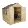 7x7ft Forest Natural Timber Overlap Apex Pressure Treated Wooden Shed 1 7x7ft Forest Natural Timber Overlap Apex Pressure Treated Wooden Shed -Elise Bloom 12810900 1884831947608028