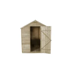 8x6ft Forest Natural Timber Overlap Apex Pressure Treated Wooden Shed 14 8x6ft Forest Natural Timber Overlap Apex Pressure Treated Wooden Shed -Elise Bloom 12810904 6314845600274914
