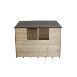8x6ft Forest Natural Timber Overlap Apex Pressure Treated Wooden Shed 16 8x6ft Forest Natural Timber Overlap Apex Pressure Treated Wooden Shed -Elise Bloom 12810904 8644845600339951