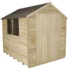 Forest Overlap 8 X 6ft Pressure Treated Apex Shed - Double Door 2 Forest Overlap 8 X 6ft Pressure Treated Apex Shed - Double Door -Elise Bloom 12810912 9514831884667476