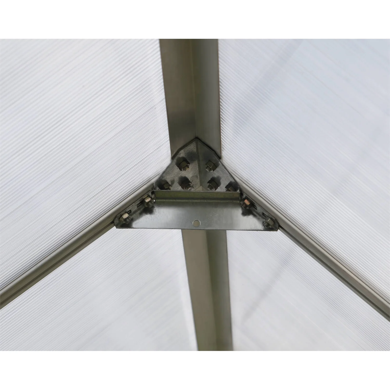 Palram 8 X 12ft Canopia Essence Greenhouse - Silver 9 Palram 8 X 12ft Canopia Essence Greenhouse - Silver - Image 7