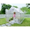 Palram 8 X 12ft Canopia Essence Greenhouse - Silver 2 Palram 8 X 12ft Canopia Essence Greenhouse - Silver -Elise Bloom 12810970 8464831955767506