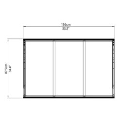 Palram - Canopia Canopy Venus 1350 Clear 19 Palram - Canopia Canopy Venus 1350 Clear -Elise Bloom 12810976 4564833200882271