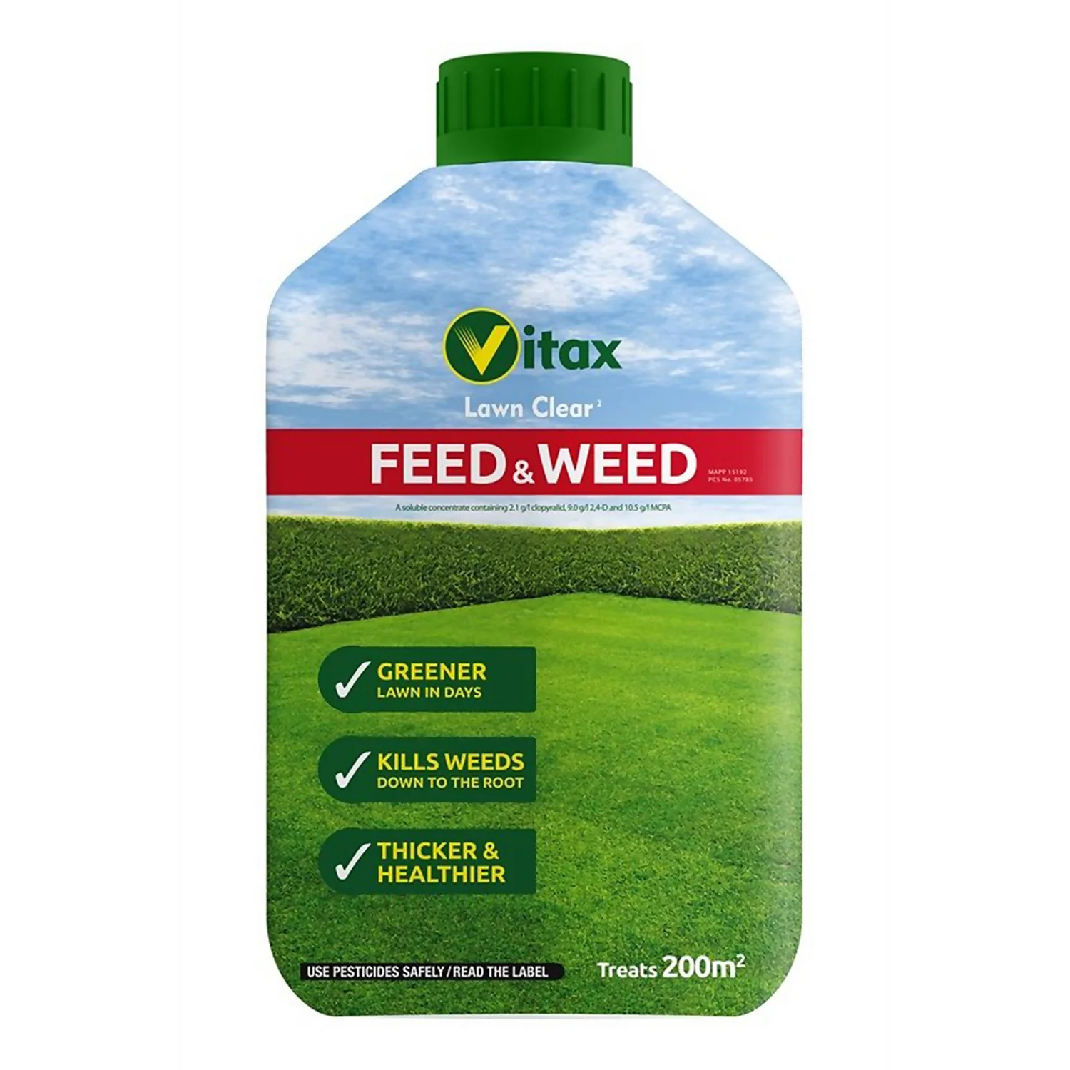 Vitax Green Up Feed And Weed 1L - 200m² 3 Vitax Green Up Feed And Weed 1L - 200m²