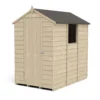 Forest 6 X 4ft Overlap Pressure Treated Apex Shed - Incl. Installation 1 Forest 6 X 4ft Overlap Pressure Treated Apex Shed - Incl. Installation -Elise Bloom 12814913 2044831952060664
