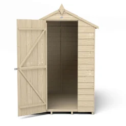 Forest 6 X 4ft Overlap Pressure Treated Apex Shed - Incl. Installation 14 Forest 6 X 4ft Overlap Pressure Treated Apex Shed - Incl. Installation -Elise Bloom 12814913 6904832986757169