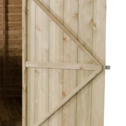 8x6ft Forest Wooden Overlap Pressure Treated Apex Shed -incl. Installation 18 8x6ft Forest Wooden Overlap Pressure Treated Apex Shed -incl. Installation -Elise Bloom 12814915 1624845696474645