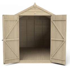 Forest 10 X 6ft Overlap Pressure Treated Apex Shed - Double Door -incl. Installation 14 Forest 10 X 6ft Overlap Pressure Treated Apex Shed - Double Door -incl. Installation -Elise Bloom 12814917 7584832992825602