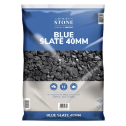Stylish Stone Blue Slate 40mm - Large Pack - 19kg -Elise Bloom 12815076 8084902948109902
