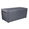 Keter Sumatra Rattan Effect Outdoor Garden Storage Box 511L - Anthracite 2 Keter Sumatra Rattan Effect Outdoor Garden Storage Box 511L - Anthracite -Elise Bloom 12815762 1164845691783143