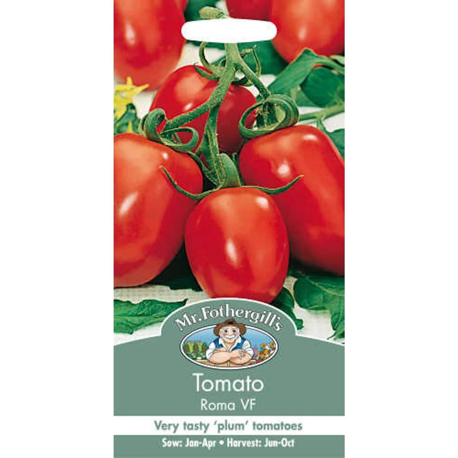 Mr. Fothergill's Tomato Roma VF Seeds 3 Mr. Fothergill's Tomato Roma VF Seeds