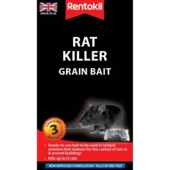 Rentokil Rat Killer Sachets (Pack Of 3)