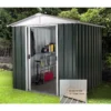Yardmaster 6x5ft Hercules Deluxe Apex Metal Shed With Floor Frame 1 Yardmaster 6x5ft Hercules Deluxe Apex Metal Shed With Floor Frame -Elise Bloom 12817649 8564924202231514