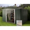 Yardmaster 10x13ft Hercules Deluxe Apex Metal Shed With Floor Frame 2 Yardmaster 10x13ft Hercules Deluxe Apex Metal Shed With Floor Frame -Elise Bloom 12817658 1004924203065664