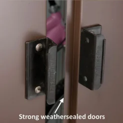 Yardmaster 10x8ft Woodgrain Metal Shed -Elise Bloom 12817731 1465040005861277