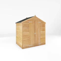 Mercia 4 X 6ft Overlap Apex Windowless Wooden Shed