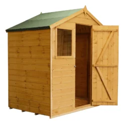 Mercia 4 X 6ft Shiplap Apex Wooden Shed 14 Mercia 4 X 6ft Shiplap Apex Wooden Shed -Elise Bloom 12819925 1794989436902987
