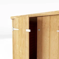 Mercia 6 X 3ft Overlap Pent Bike Shed -Elise Bloom 12819936 6724989186254418