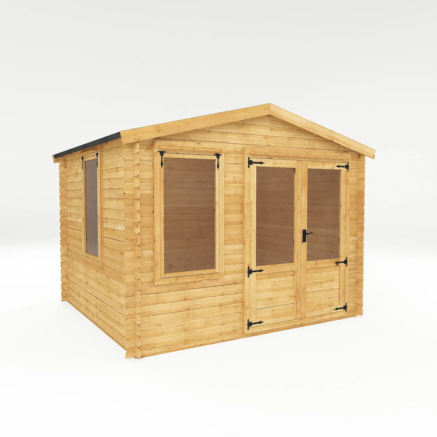 Mercia 3m X 3.3m Sherwood 19mm Log Cabin 3 Mercia 3m X 3.3m Sherwood 19mm Log Cabin