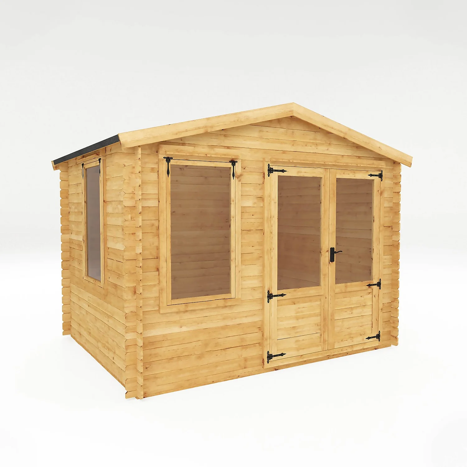 Mercia 2.6m X 3.3m Sherwood 19mm Log Cabin 3 Mercia 2.6m X 3.3m Sherwood 19mm Log Cabin